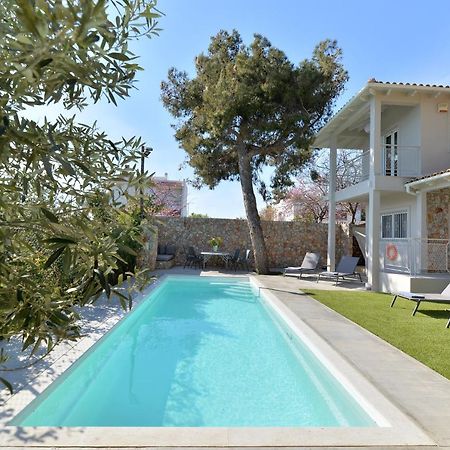 Lagonisi Luxurious Residence Ruby'S Pool Villa Buitenkant foto