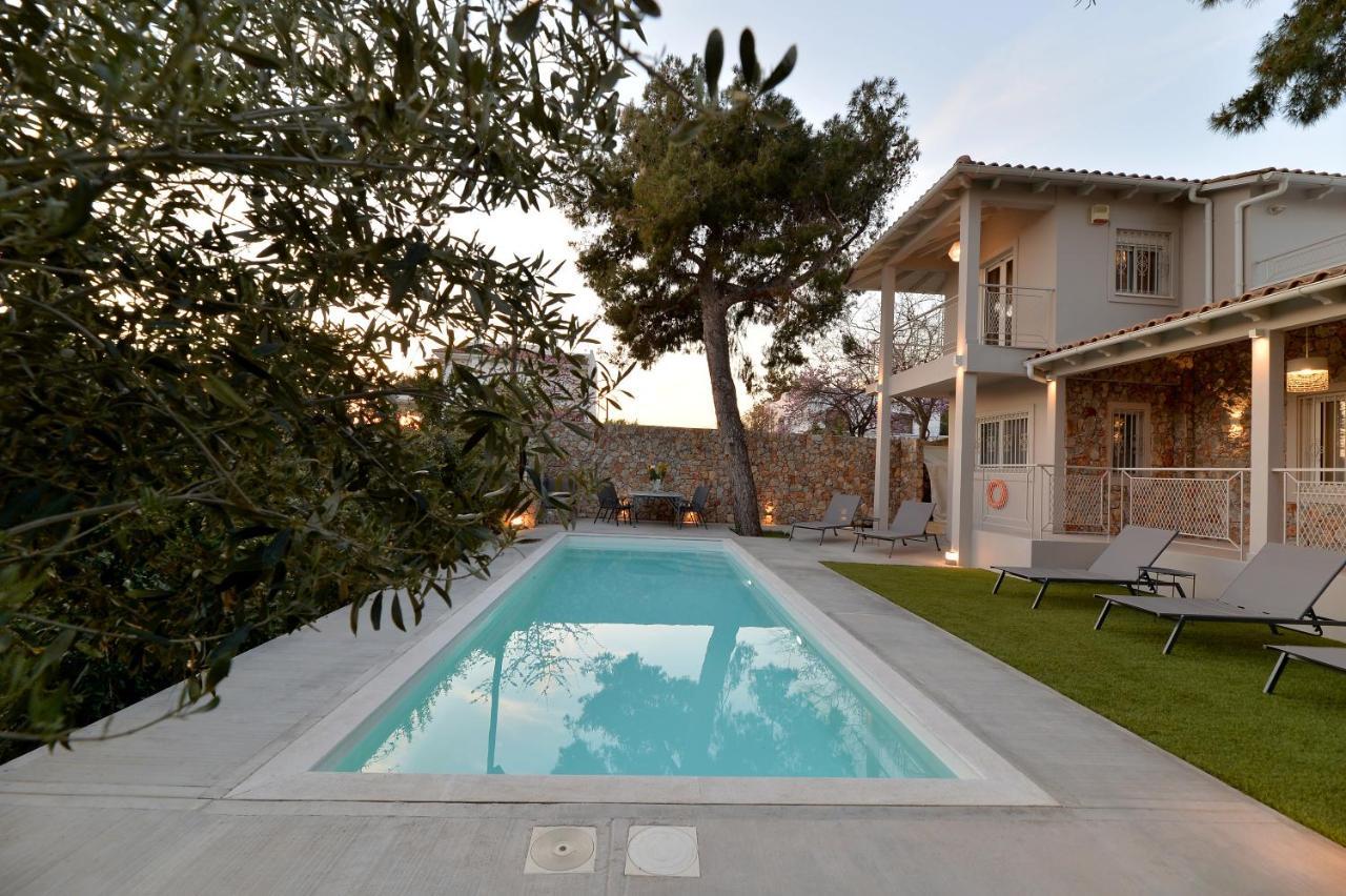 Lagonisi Luxurious Residence Ruby'S Pool Villa Buitenkant foto
