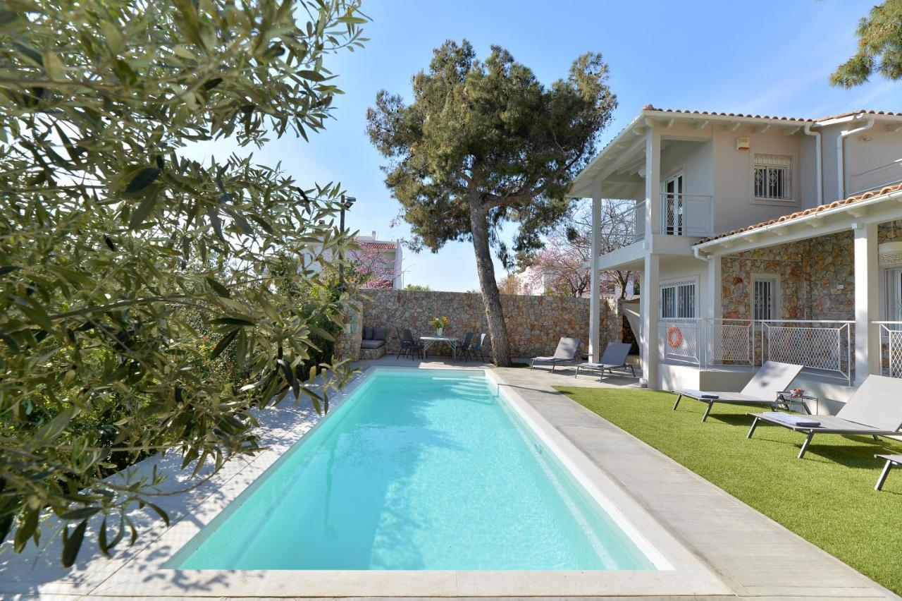 Lagonisi Luxurious Residence Ruby'S Pool Villa Buitenkant foto