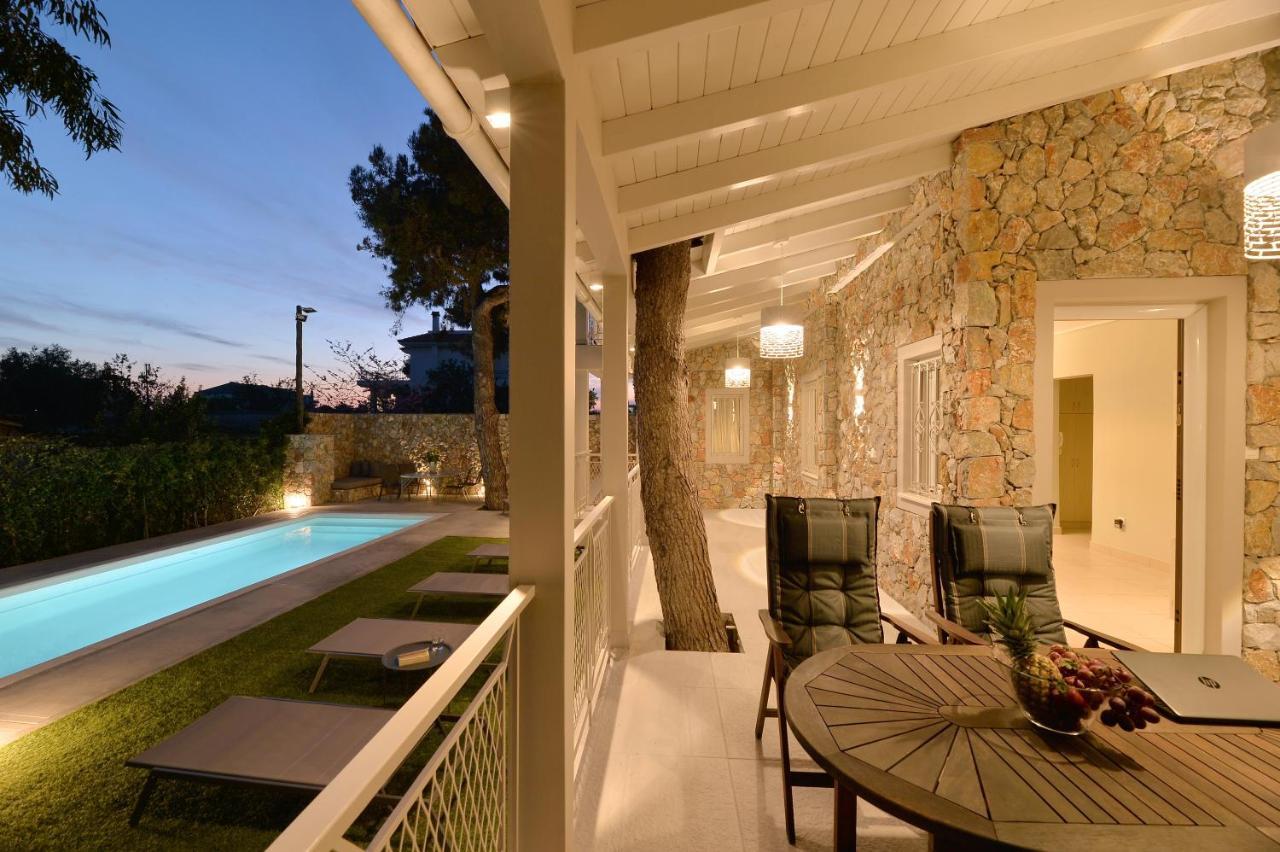 Lagonisi Luxurious Residence Ruby'S Pool Villa Buitenkant foto