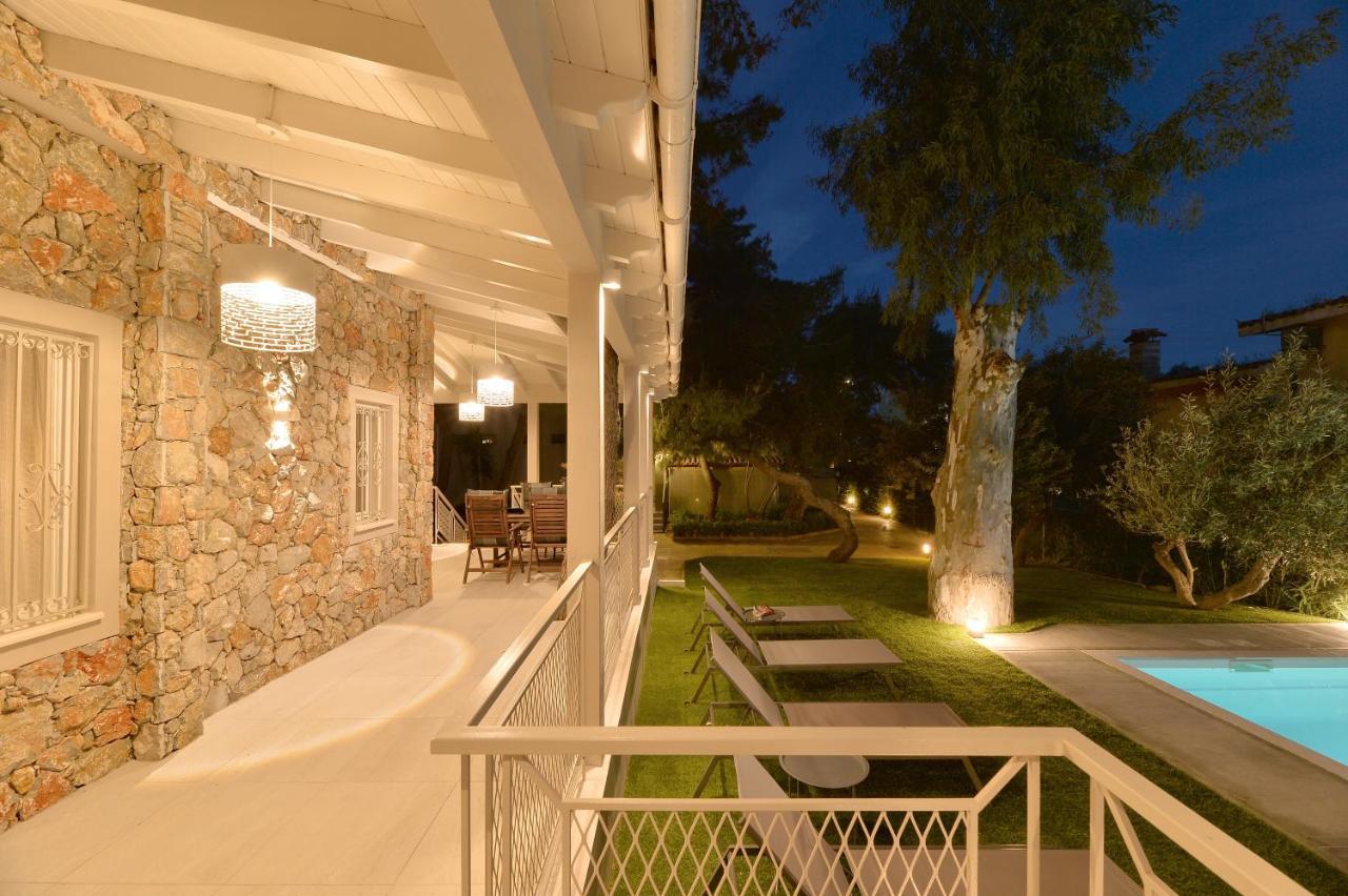 Lagonisi Luxurious Residence Ruby'S Pool Villa Buitenkant foto